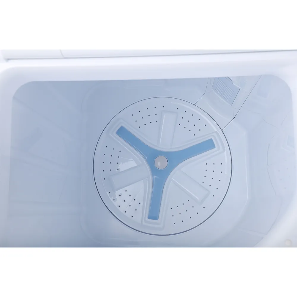 Haier Toughened Glass Lid 10 Kg  Semi Automatic Washing Machine HTW100-178BK